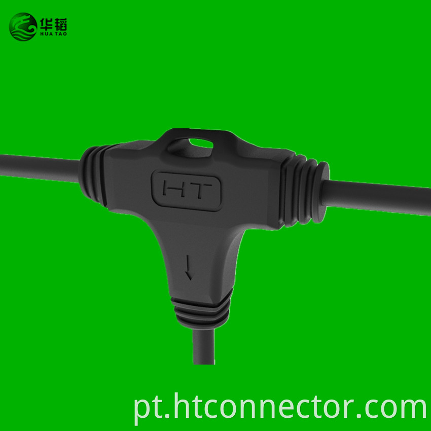 Three-way waterproof plug